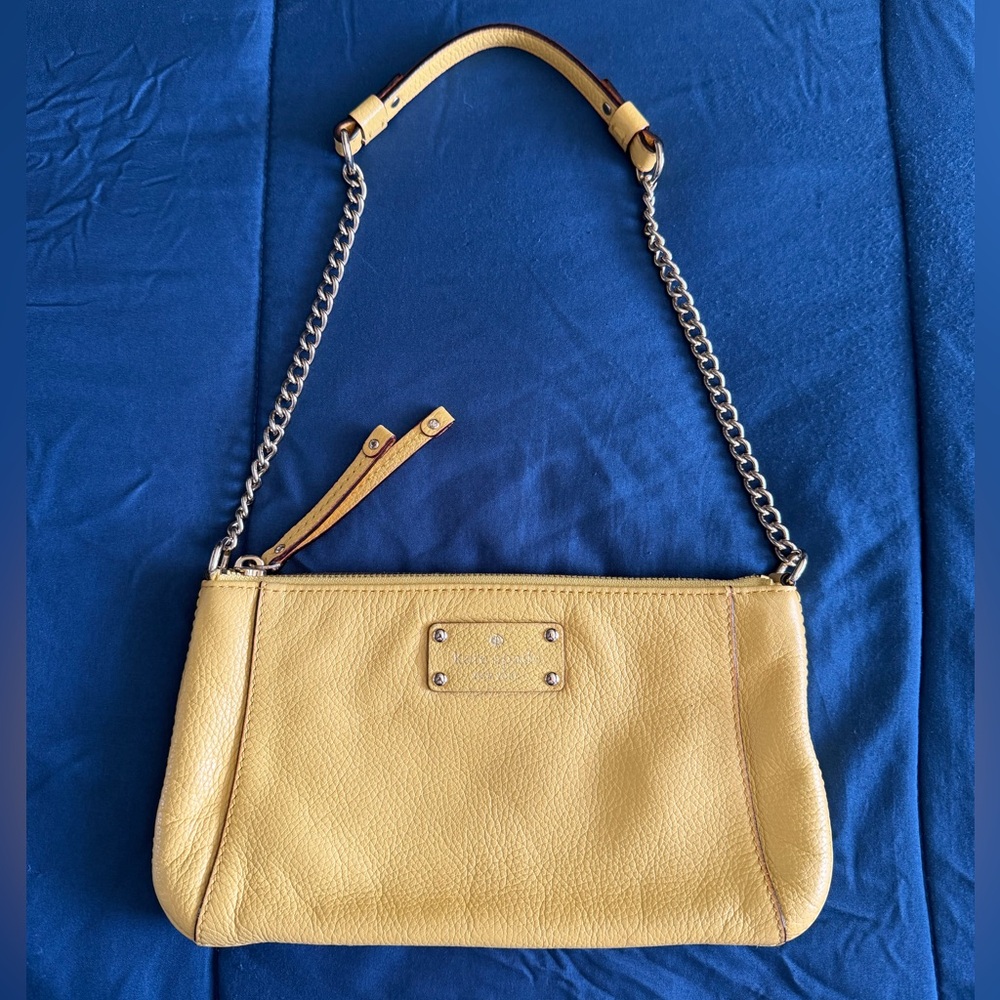 Kate Spade New York Yellow Clutch Purse